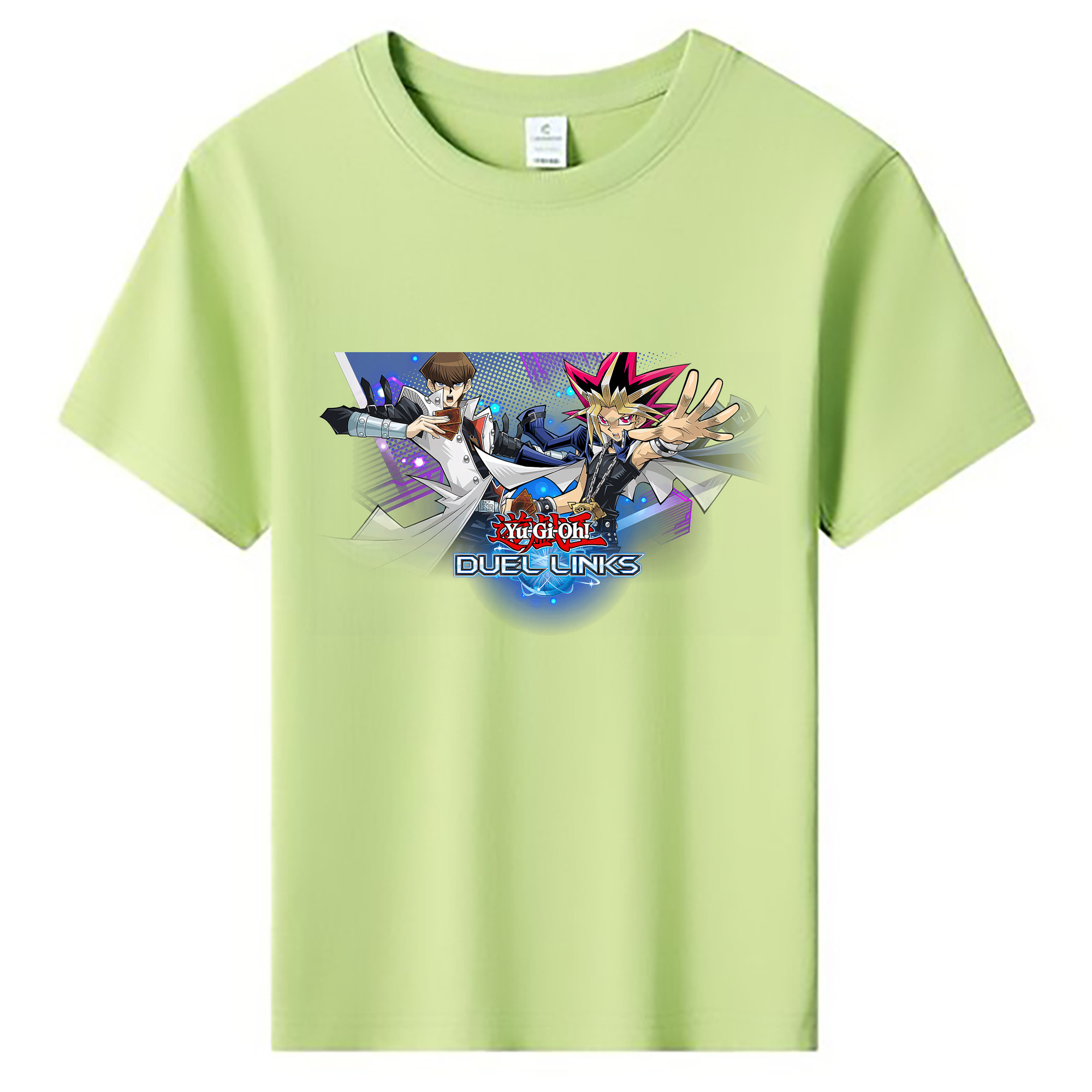 （画像用） 遊☆戯☆王 Yu-Gi-Oh! 綿100％キッズTシャツ（フロントプリント）